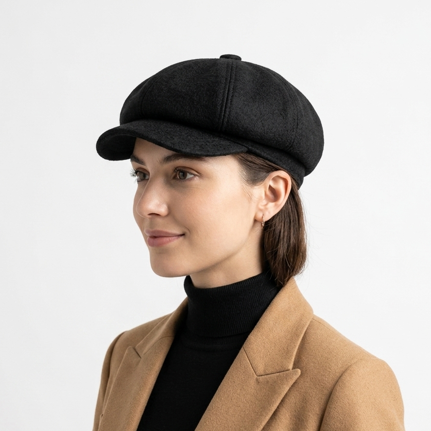 Trendy Topi Pria Wanita NewsBoy Cap Apolo Polos Dewasa Model Terbaru Kekinian Unisex Import Termurah