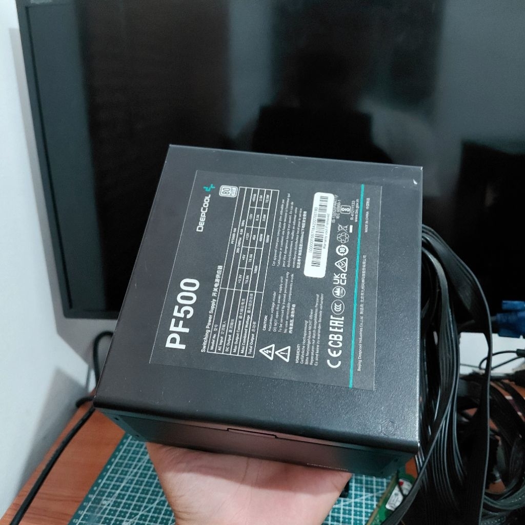 PSU DEEPCOOL PF500 80+ WHITE