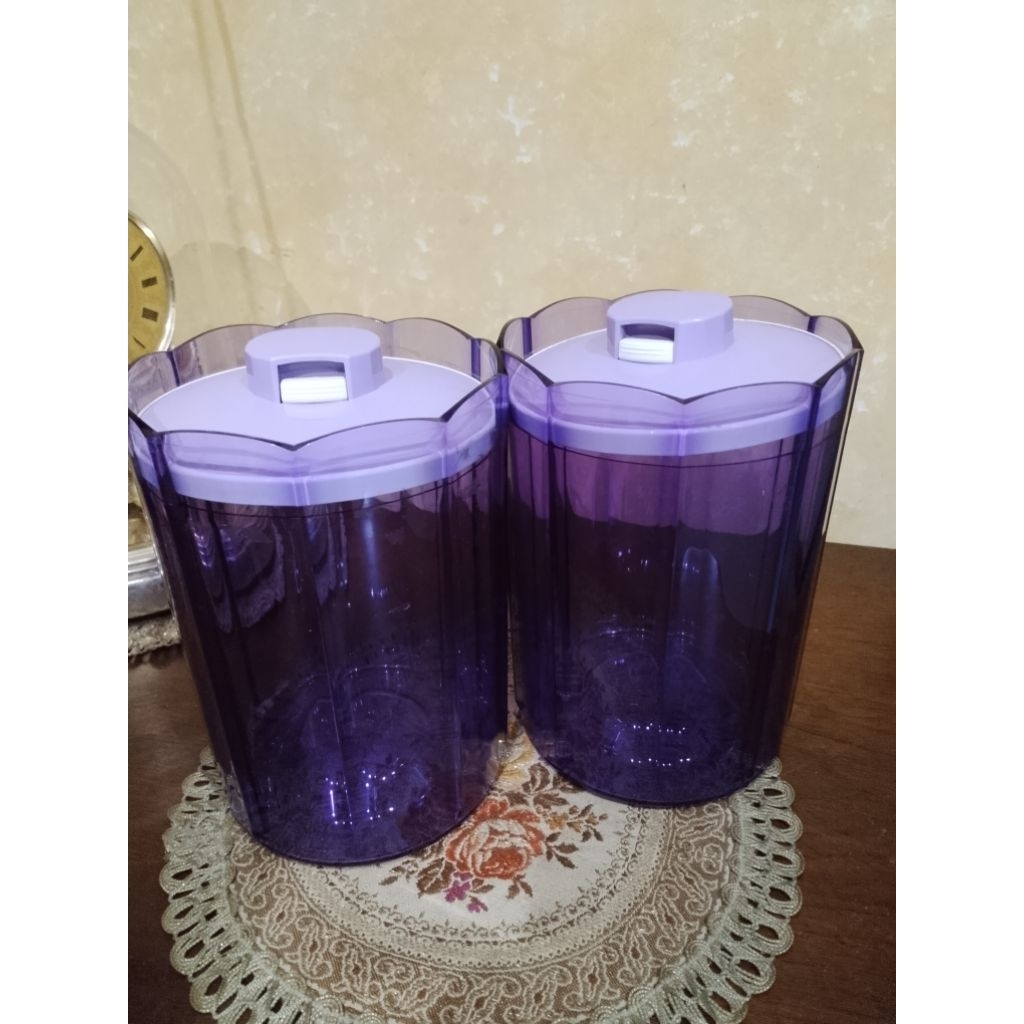 RAJA-ADVANCE COUNTERPART (1) Tutup Reject Toples Kristal Ungu Tupperware