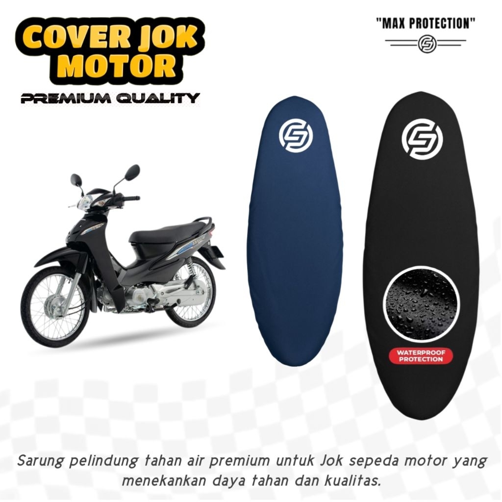 Cover Jok Motor Supra Fit New, Fit S, Fit X / Sarung Jok Motor Supra Fit / Aksesoris Motor