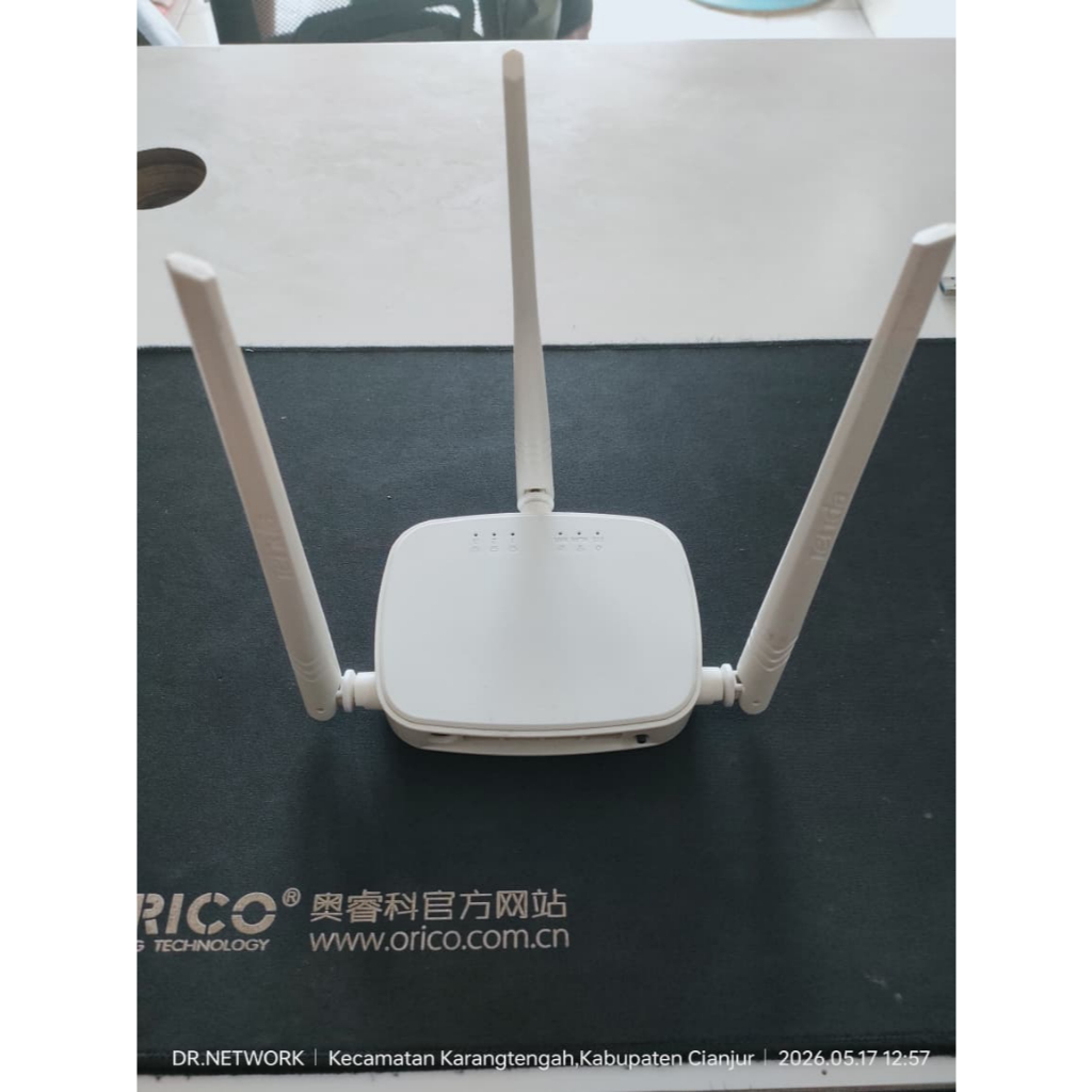 Router TENDA N318 Bekas Normal 90% LikeNew
