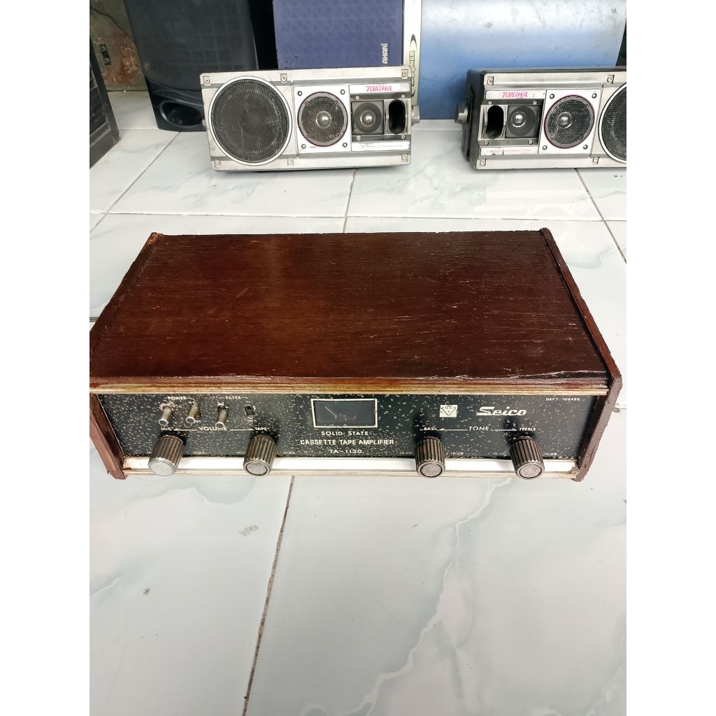 casset tape amplifier Seico minus