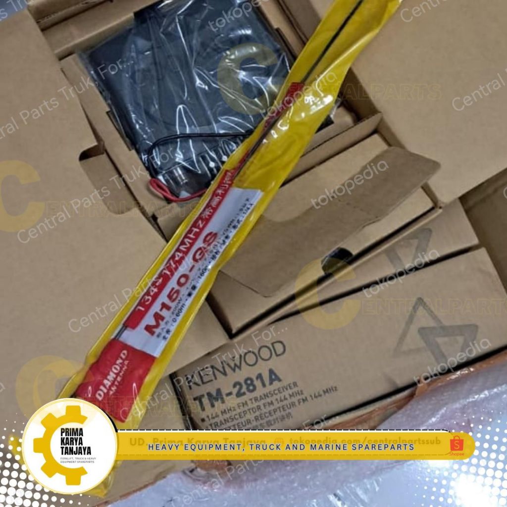 Radio VHF / HT Kenwood TM281 Ori Satu set belum termasuk antena