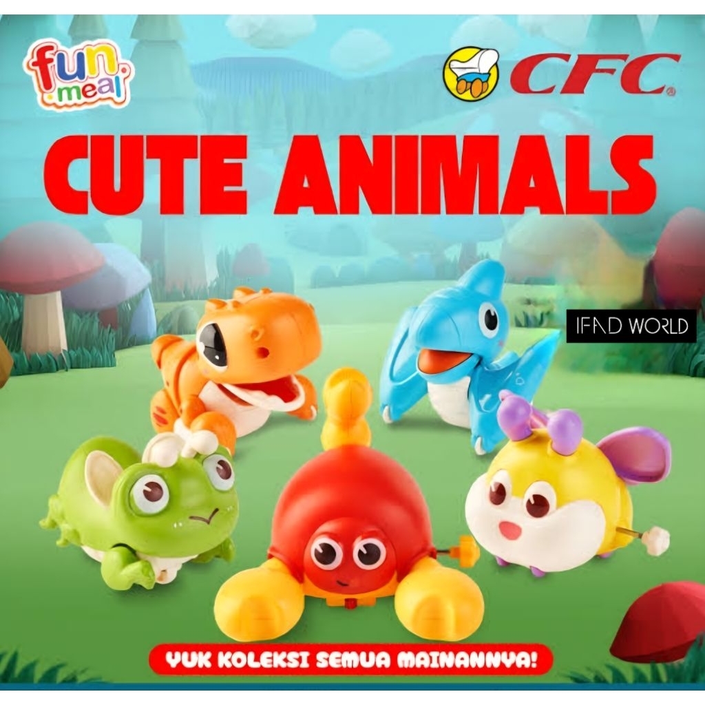 CFC - Cute Animals (Mainan CFC Original)
