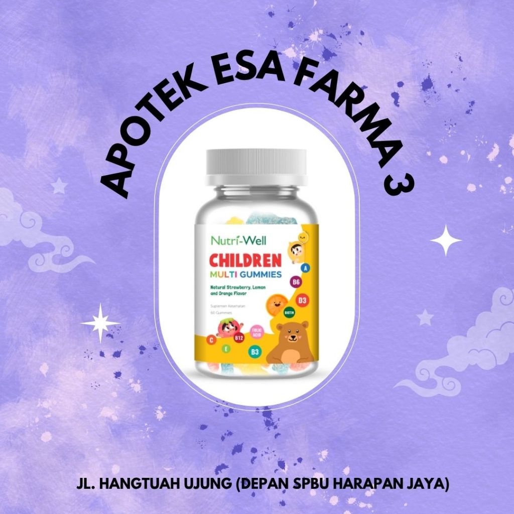 Nutriwell Children Multi Gummies - 60 Gummies / Nutriwell