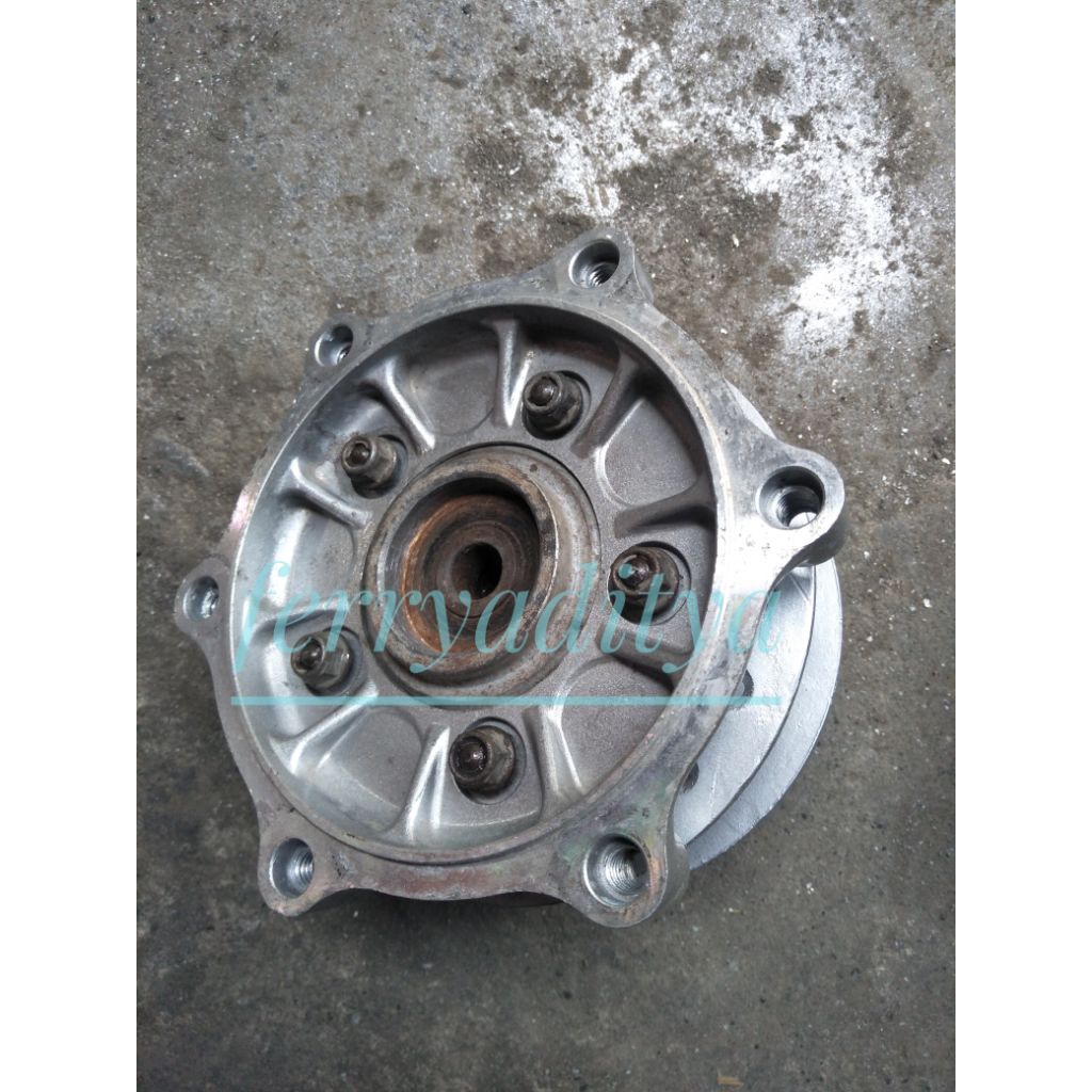 tromol depan original tiger 2000 set dudukan cakram