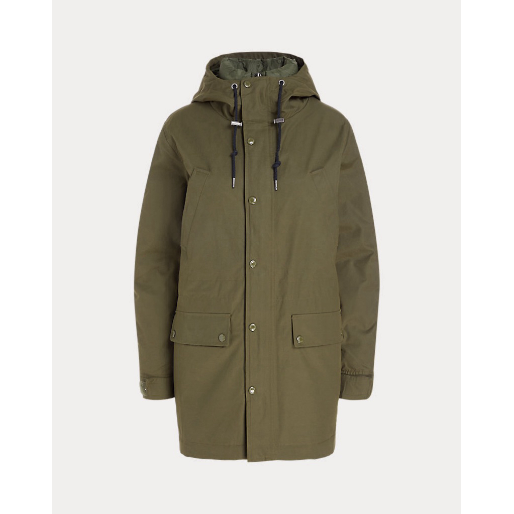 Brand New - Polo Ralph Lauren - Water Repellent 3 in 1 Parka Coat - Canopy Olive - Size M