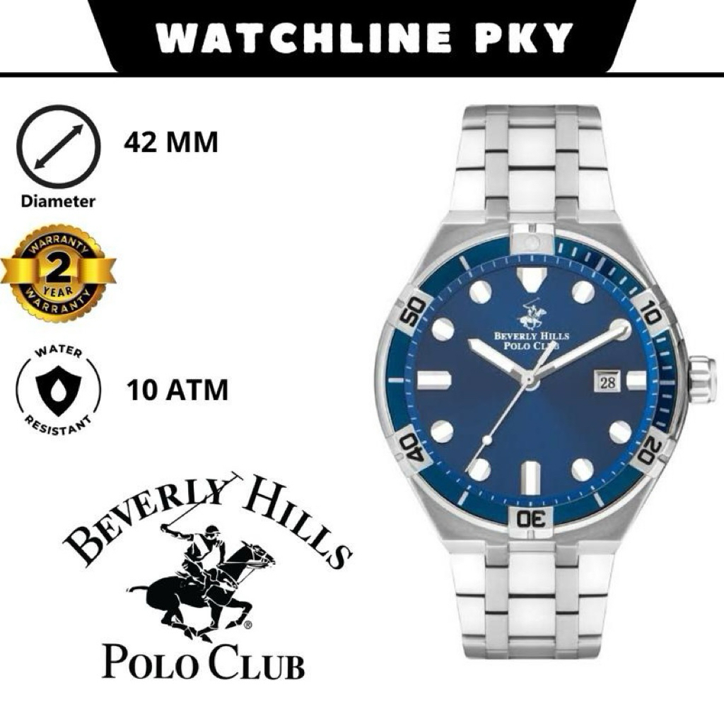 JAM TANGAN PRIA BEVERLY HILLS POLO CLUB