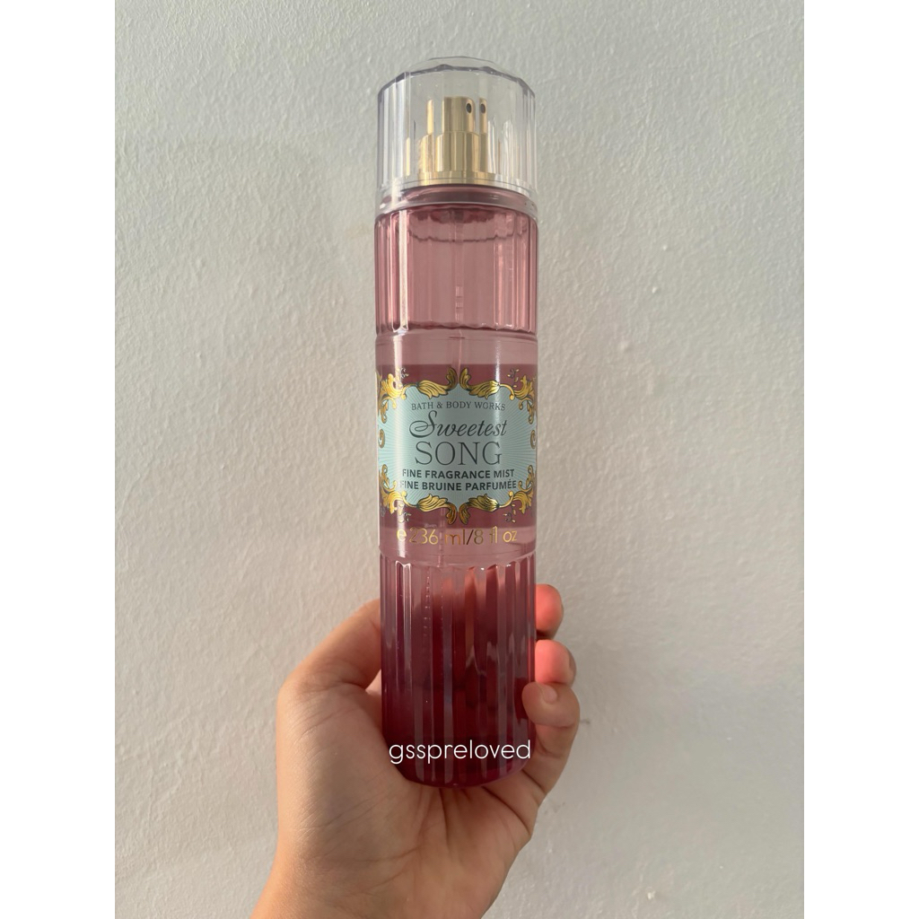 BATH AND BODY WORKS - Body Mist and Body Lotion