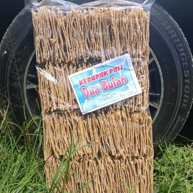 kerupuk puli lempeng beras asli Madiun 1/2 & 1kg
