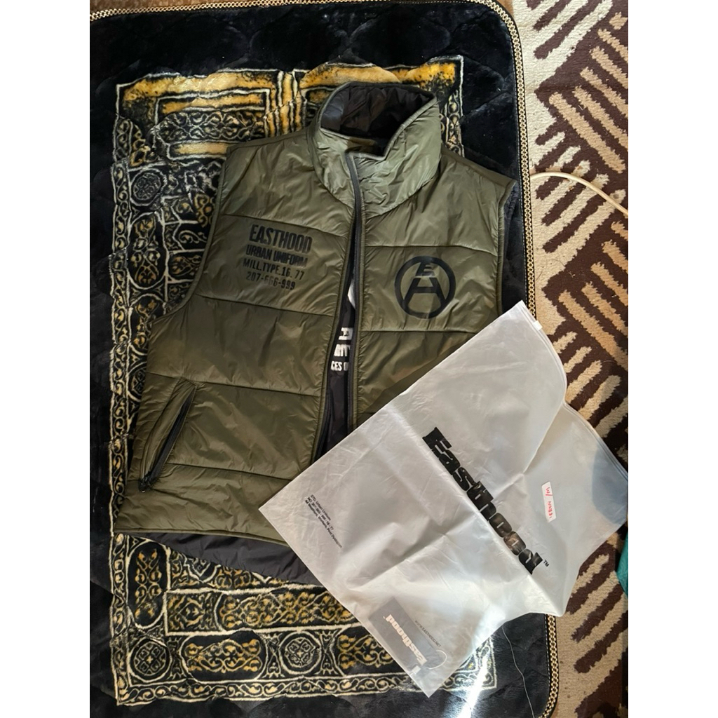 vest jacket puffer easthood double look