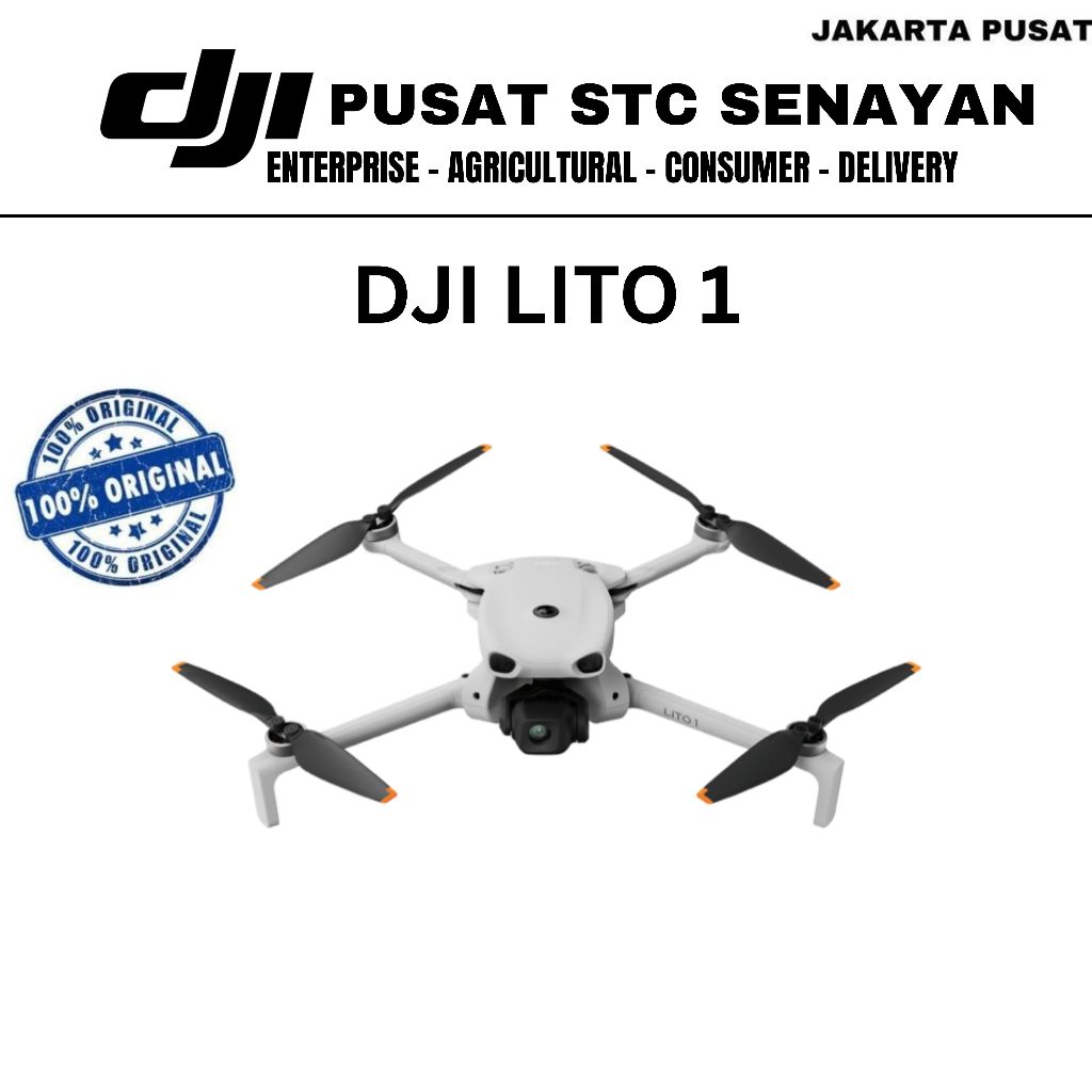 DJI Lito 1 – Drone 4K60fps, Sensor Anti Tabrak 360°