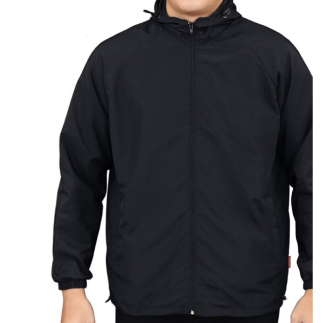 JAKET PARASUT POLOS 2 LAYER BERBAHAN PARASUT DESPO DAN BERPURING HYGET JAKET RUNNING JAKET OLAHRAGA 