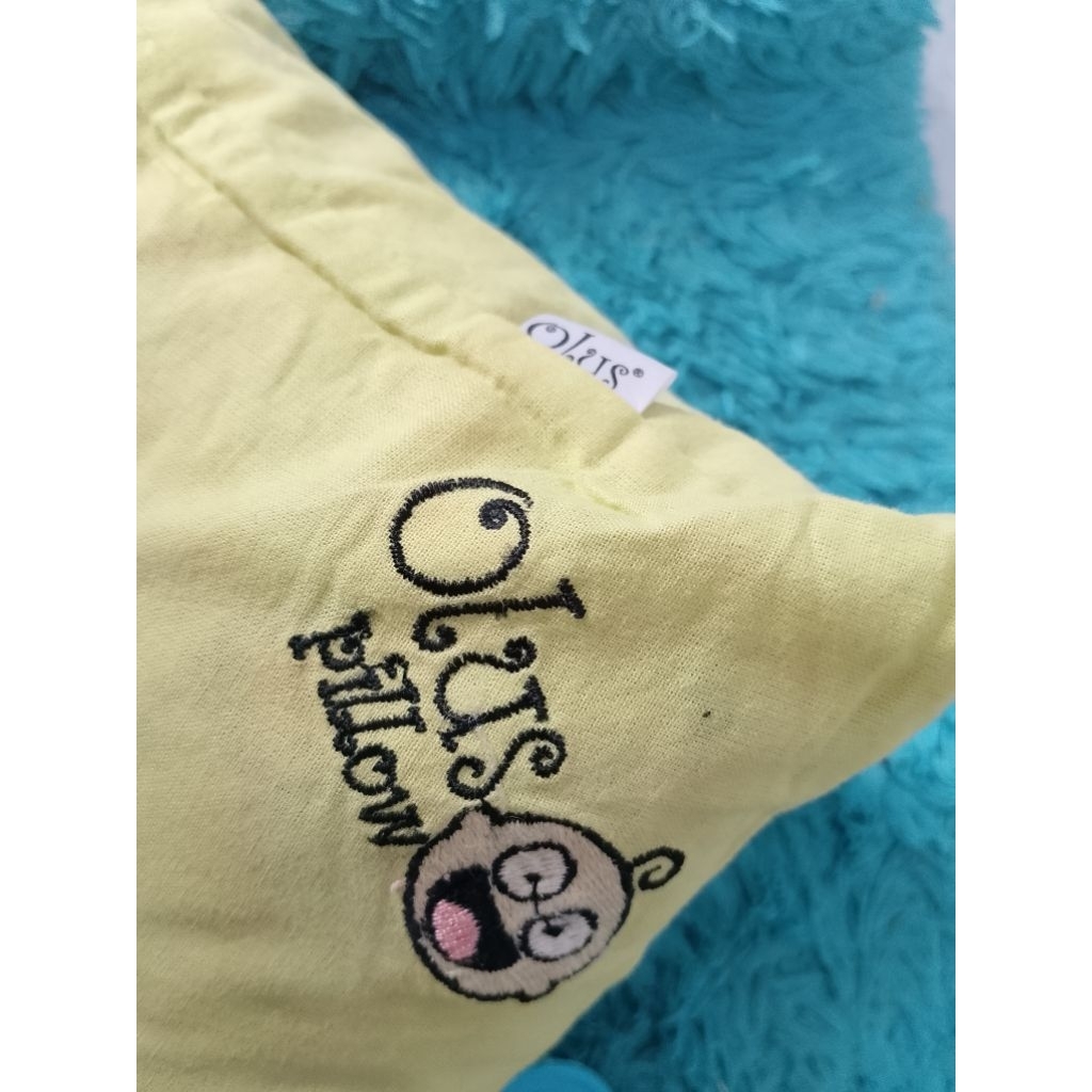 OLUS PILLOW BANTAL KACANG HIJAU ANTI PEYANG PRELOVED