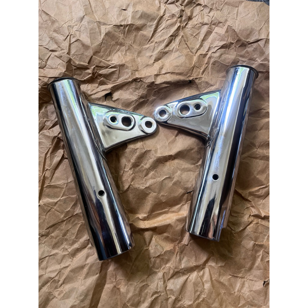 kupingan kuping lampu depan honda batok lampu cb125 cb125s cl100 cl125 kondisi baru taiwan