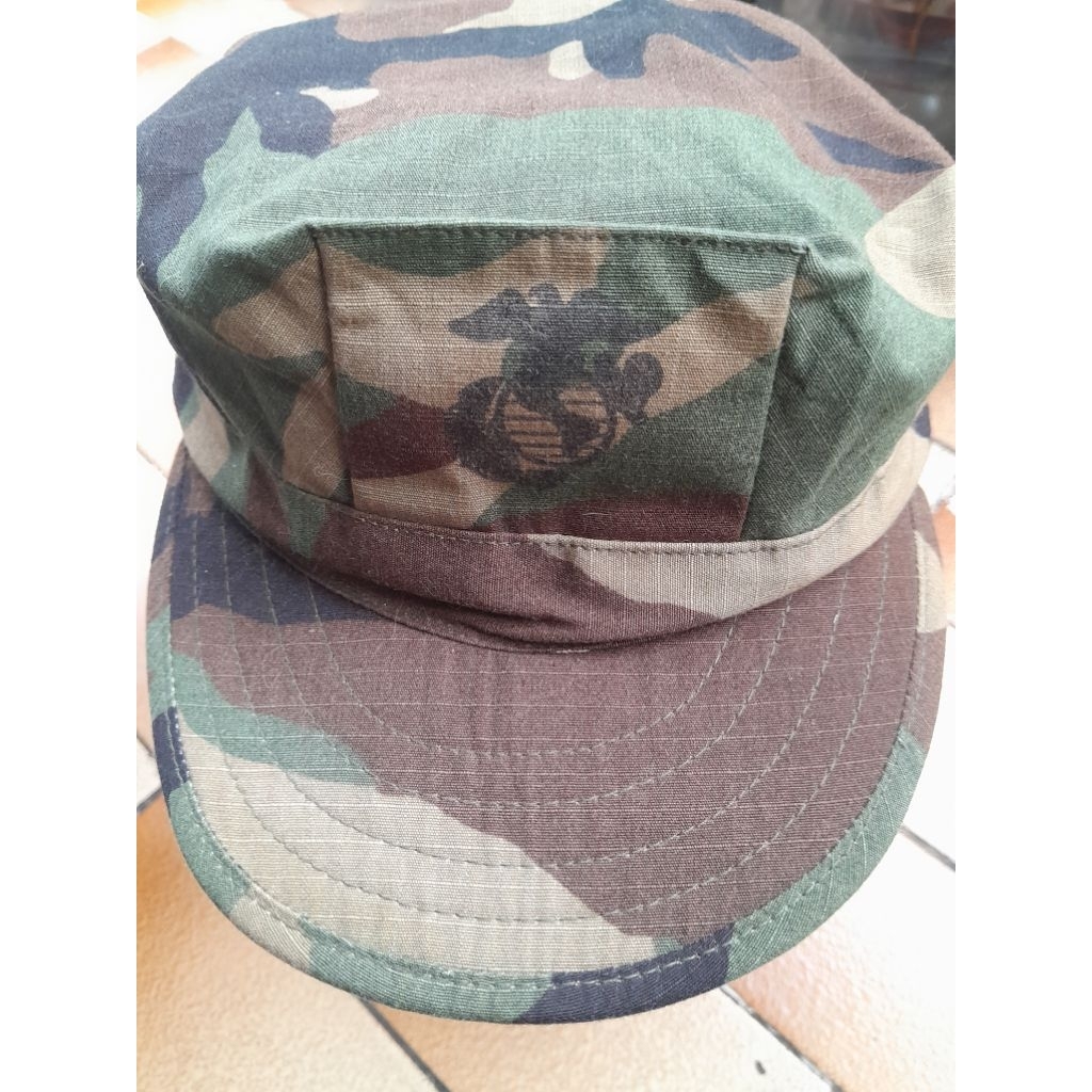 patrol cap woodland us