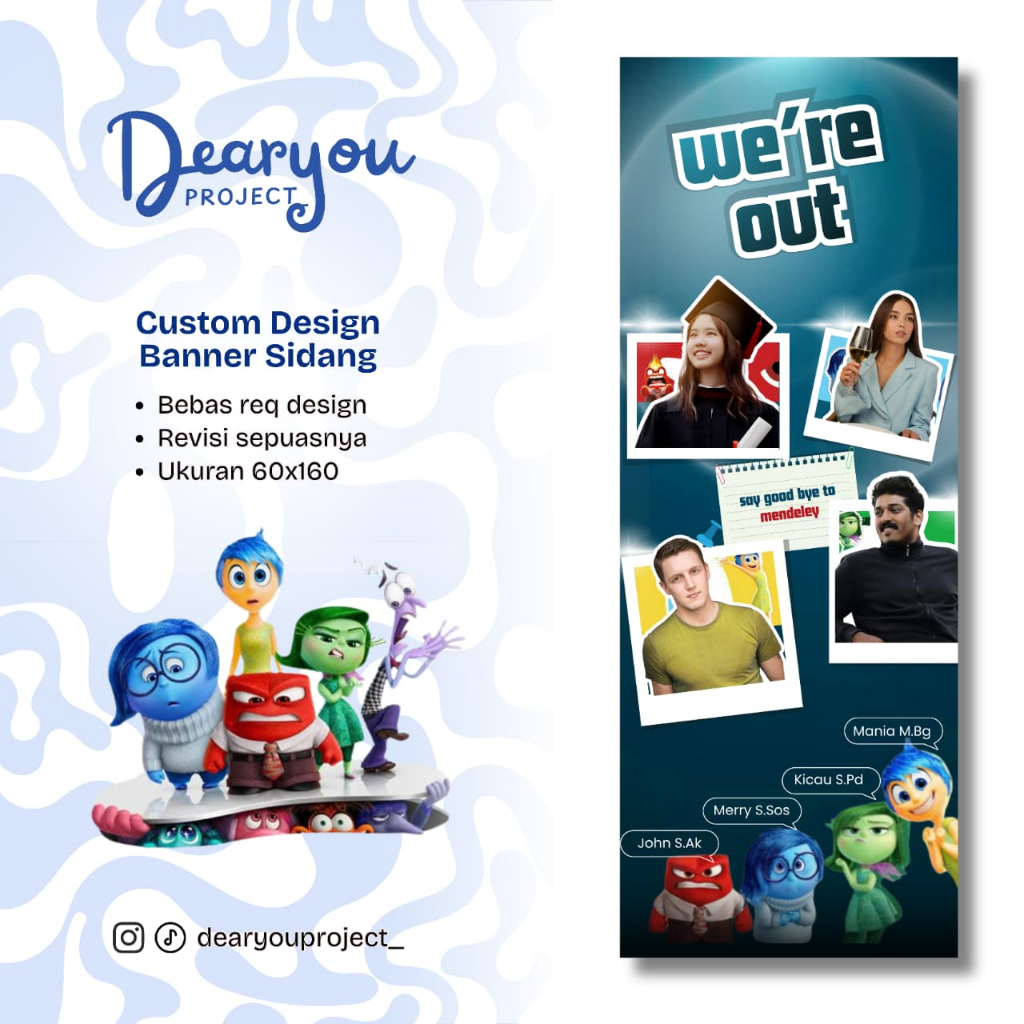 CUSTOM DESIGN BANNER SIDANG/SEMPRO MURAH
