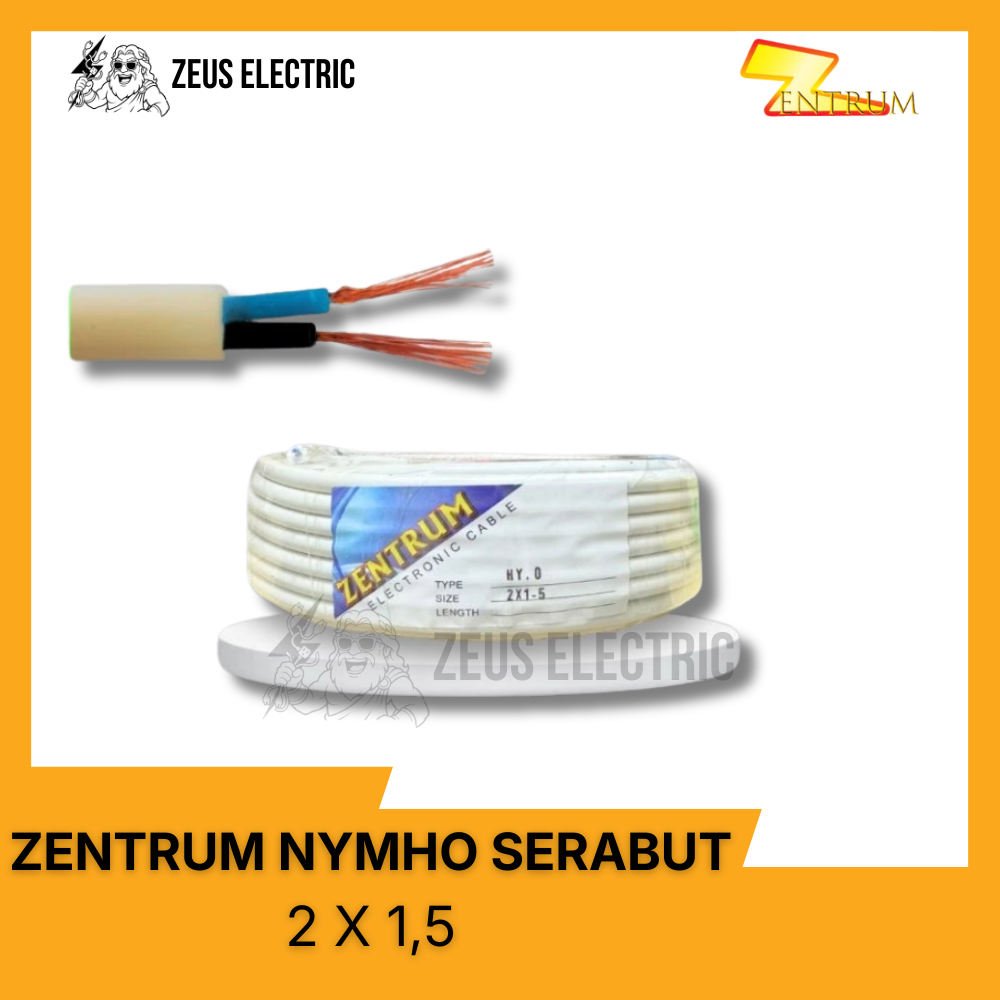Kabel Listrik Serabut NYM HYO 2 x 1.5