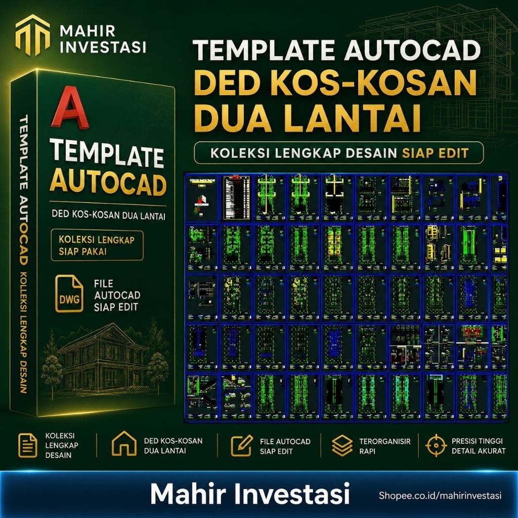 Kumpulan Gambar Rumah format dwg ( 171 file autocad )