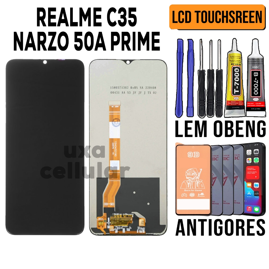 LCD REALME C35 / REALME NARZO 50A PRIME ORIGINAL LCD TOUCHSCREEN