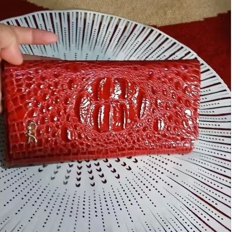 Dompet ROBERTA DICAMERINO kulit buaya