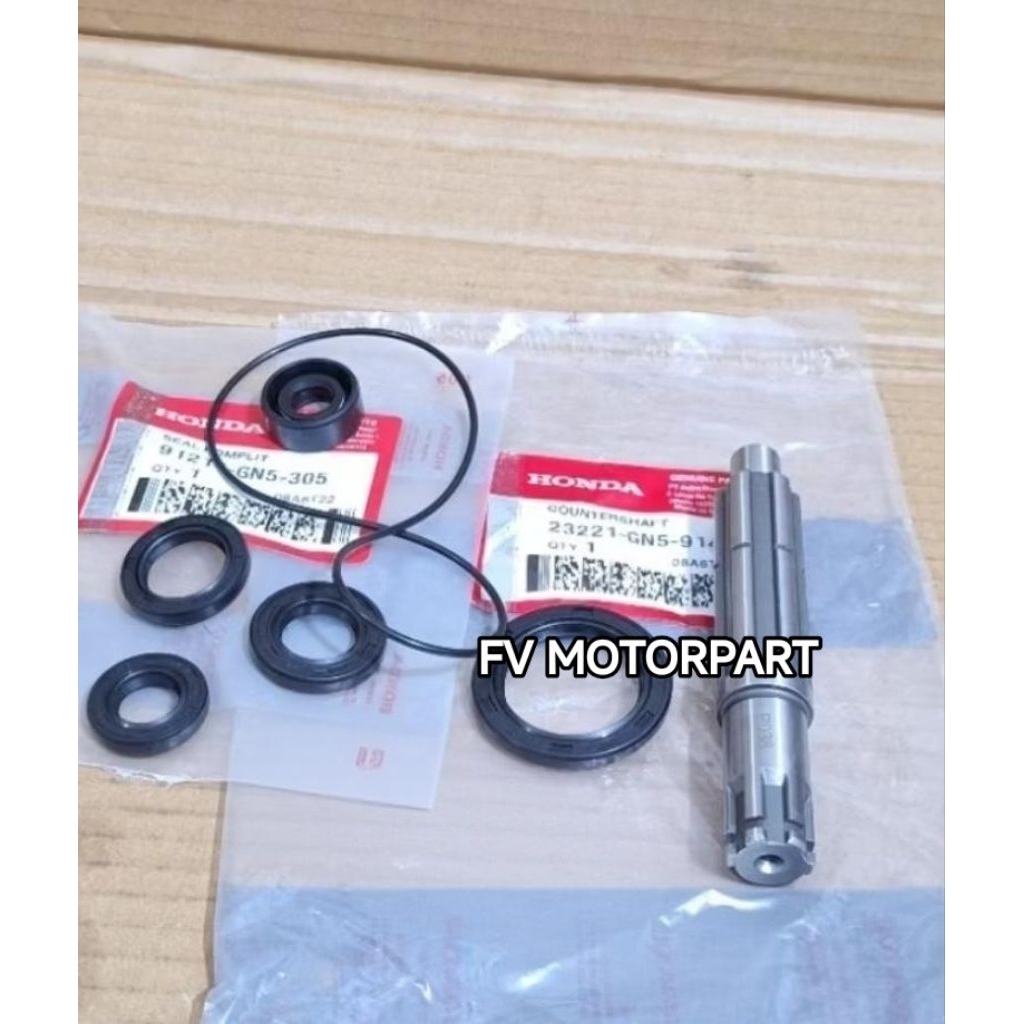 As gir tarik depan GN5 plus seal mesin komplit honda grand supra X lama fit lama