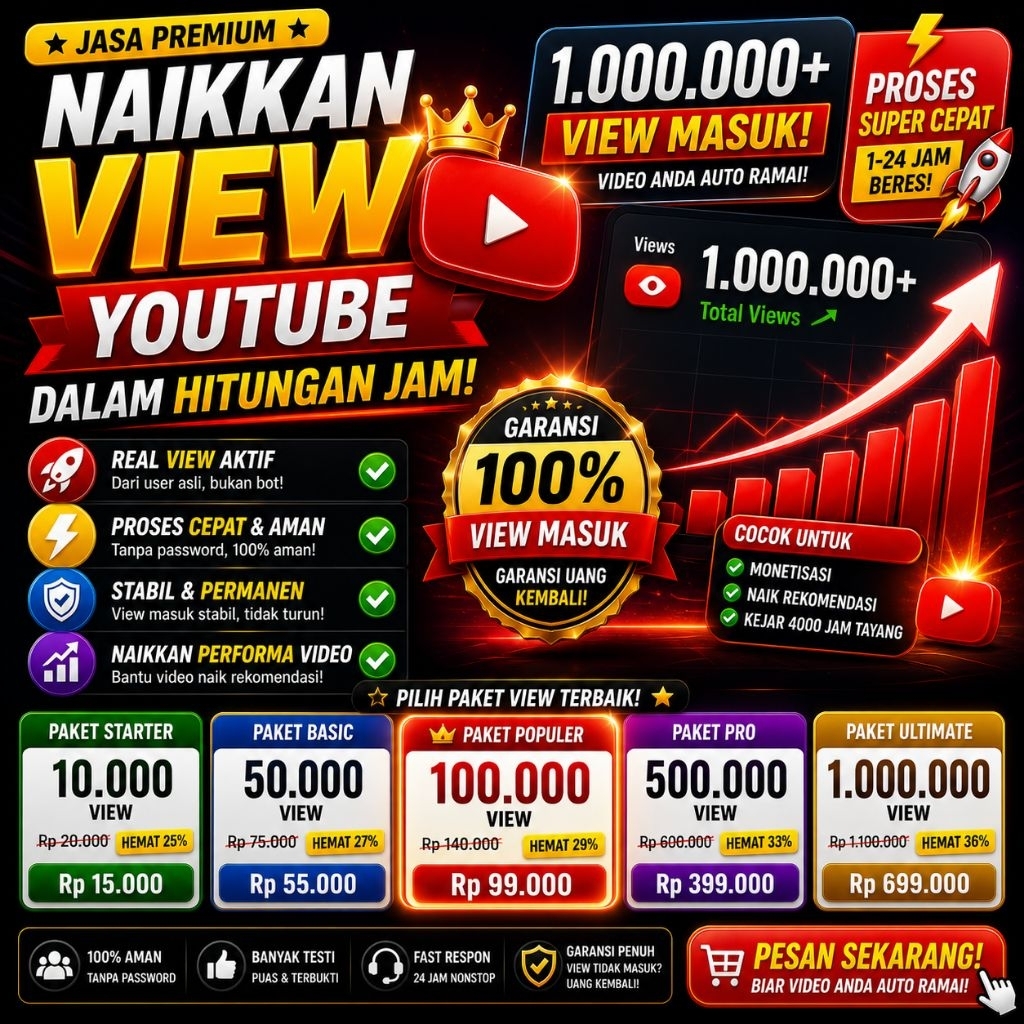 View Youtube Permanen No Drop Metode Iklan