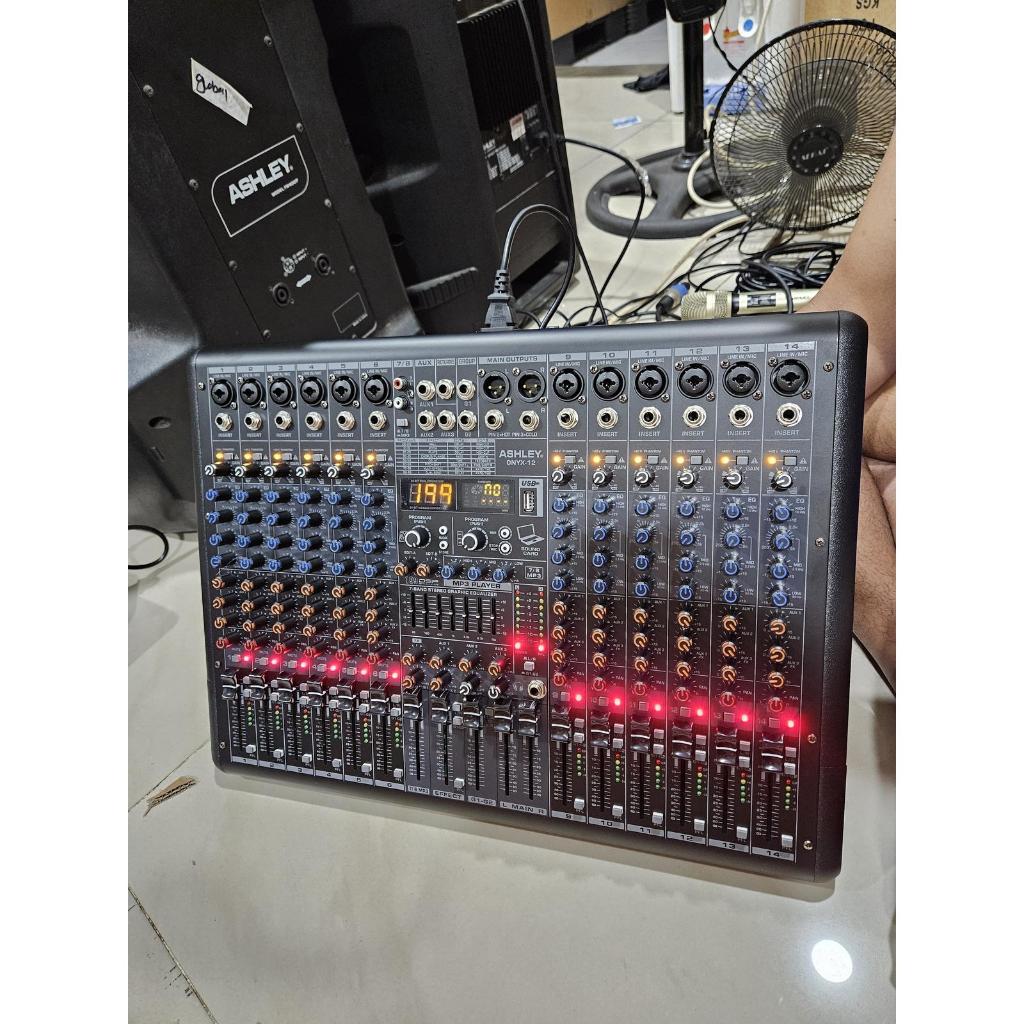 Mixer Audio Ashley ONYX 12 / ONYX12 Profesional Analog Mixer