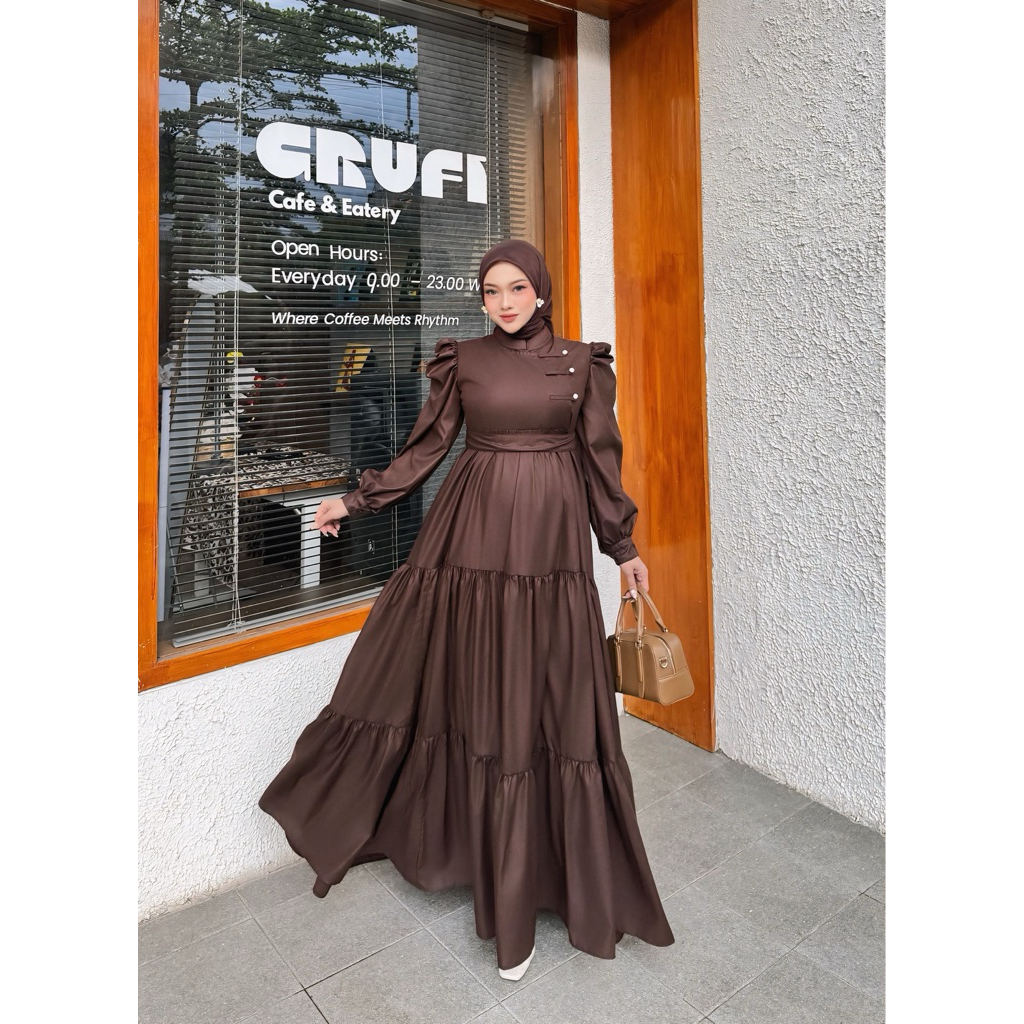 JENIADRESS KERAH SHANGHAI - By Dylanstore Dress Shanghai Wanita