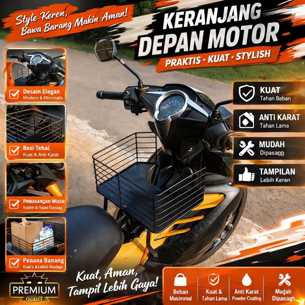keranjang bagasi tengah new Jupiter MX 135 NJMX Jupiter mx new
