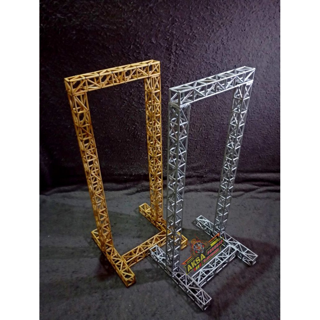 Rigging Sound System Miniatur Tinggi 55cm Cocok buat tambahan Aksesoris Soundsystem Miniatur