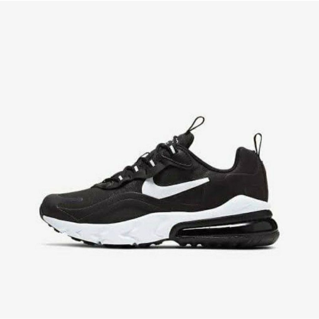 Nike Air Max 270 React 'Black White' 100% Original