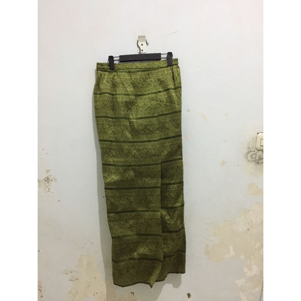[preloved] rok songket span army
