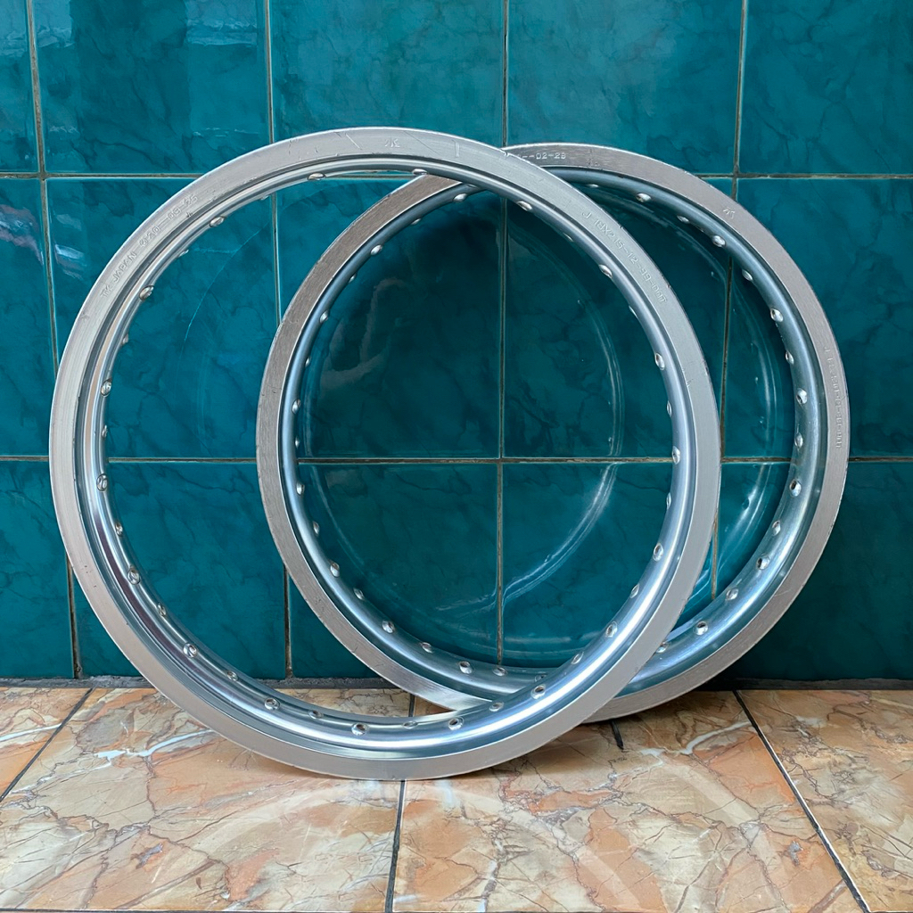 velg velek pelg pelek pelk tk racing bright tk japan silver 18 215 250