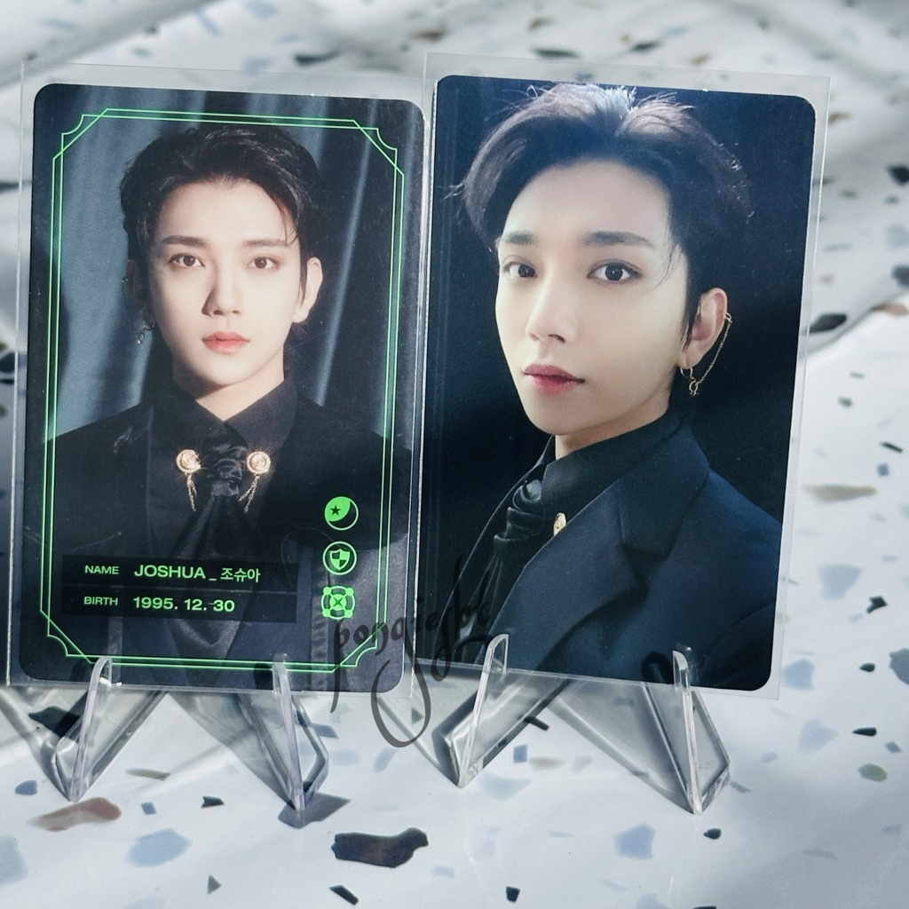 Photocard Official Seventeen Joshua Gam3 Boi Set