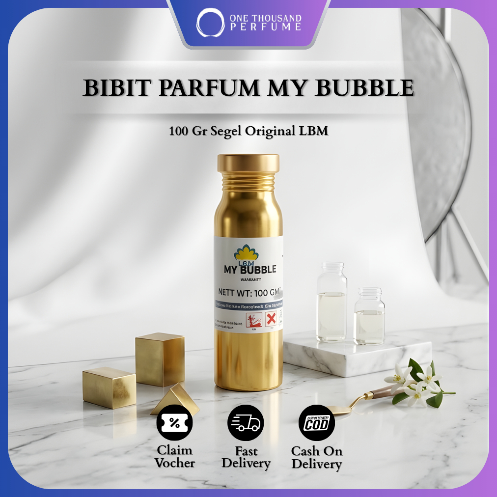 Bibit Parfum Bubble Gum 100gr LBM Fragrance Biang Parfum Murni Segel Pabrik Grosir Murah Bahan Parfu