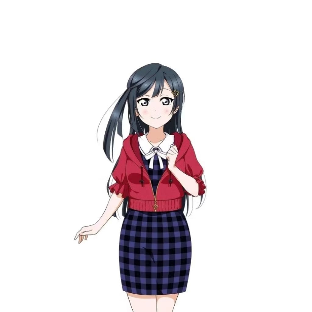 kostum zhizo cosplay Setsuna Yuki outfit casual