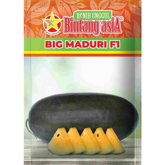 Biji 2 Benih Semangka BIG MADURI F1