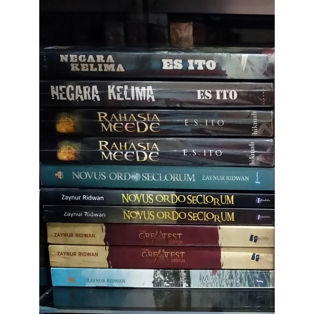 (ORI, LANGKA, tanya dulu) ZAYNUR RIDWAN (The Greatest Design, Novus Ordo Seclorum, The Book of Codes