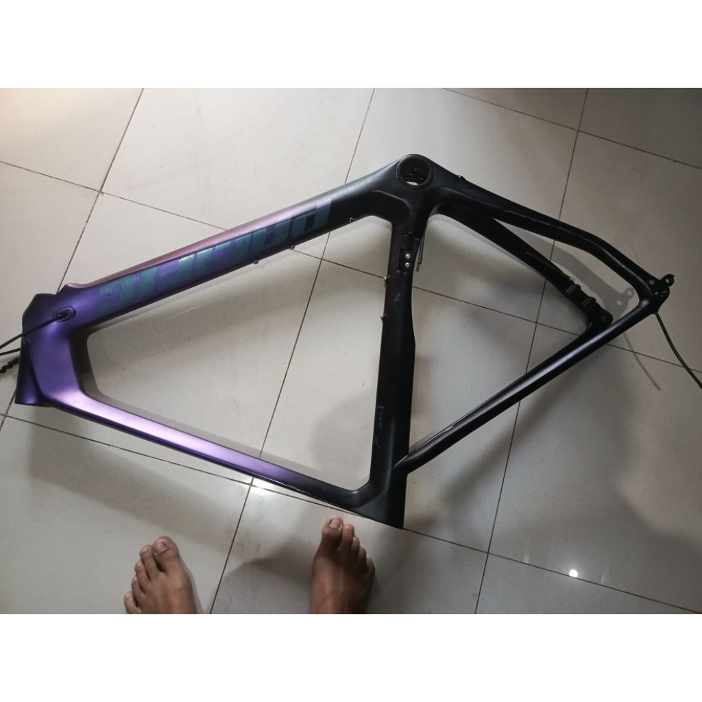 frame roadbike carbon Pasific magnus size 55