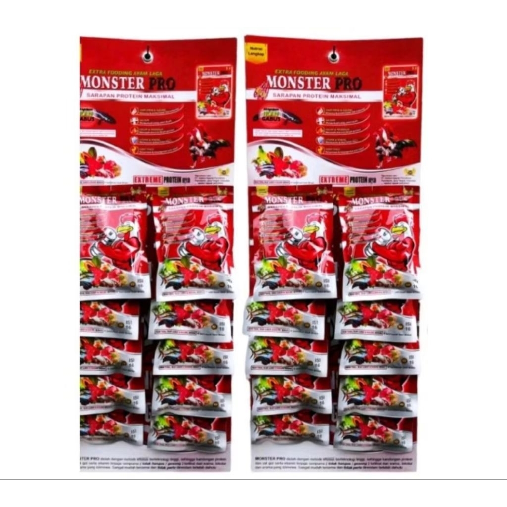 Monster pro extra fooding ayam