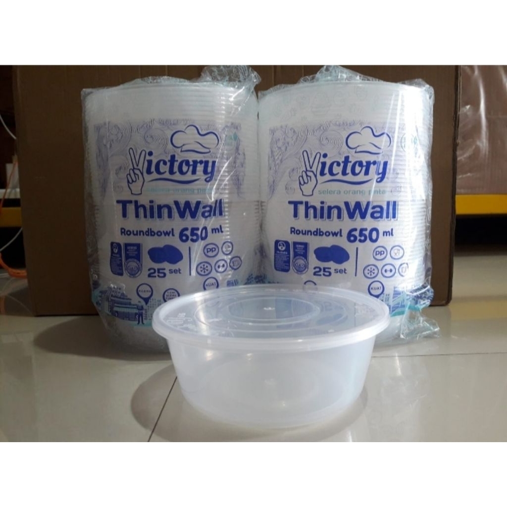 Thinwall Round Bowl 650ml