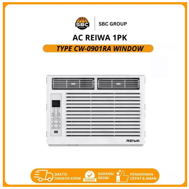 Reiwa AC Window 1 PK CW-0901RA