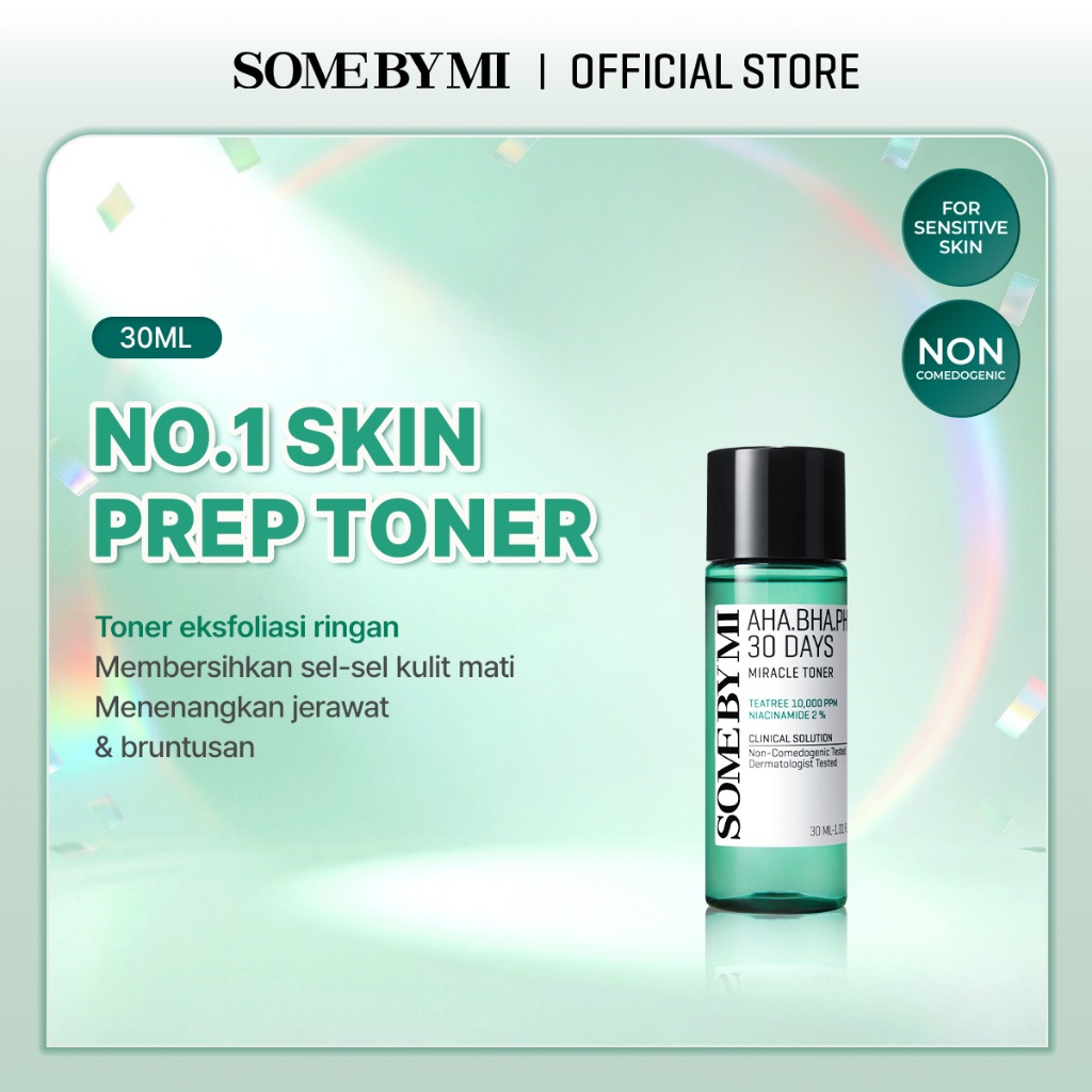 [MINI SIZE] SOME BY MI Aha Bha Pha 30 Days Miracle Toner 30ml