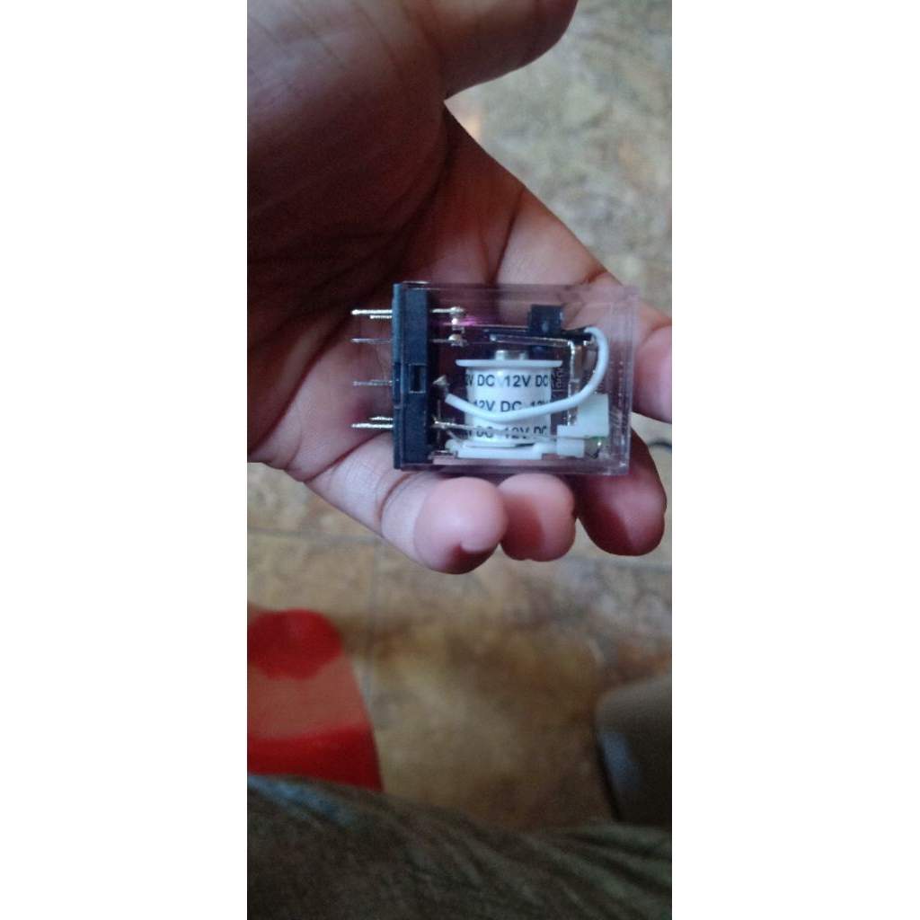 RELAY IEC255 5A 250VAC 12VOLT 8PIN ATAU RELAY 12VDC 8KAKI RELAY READY