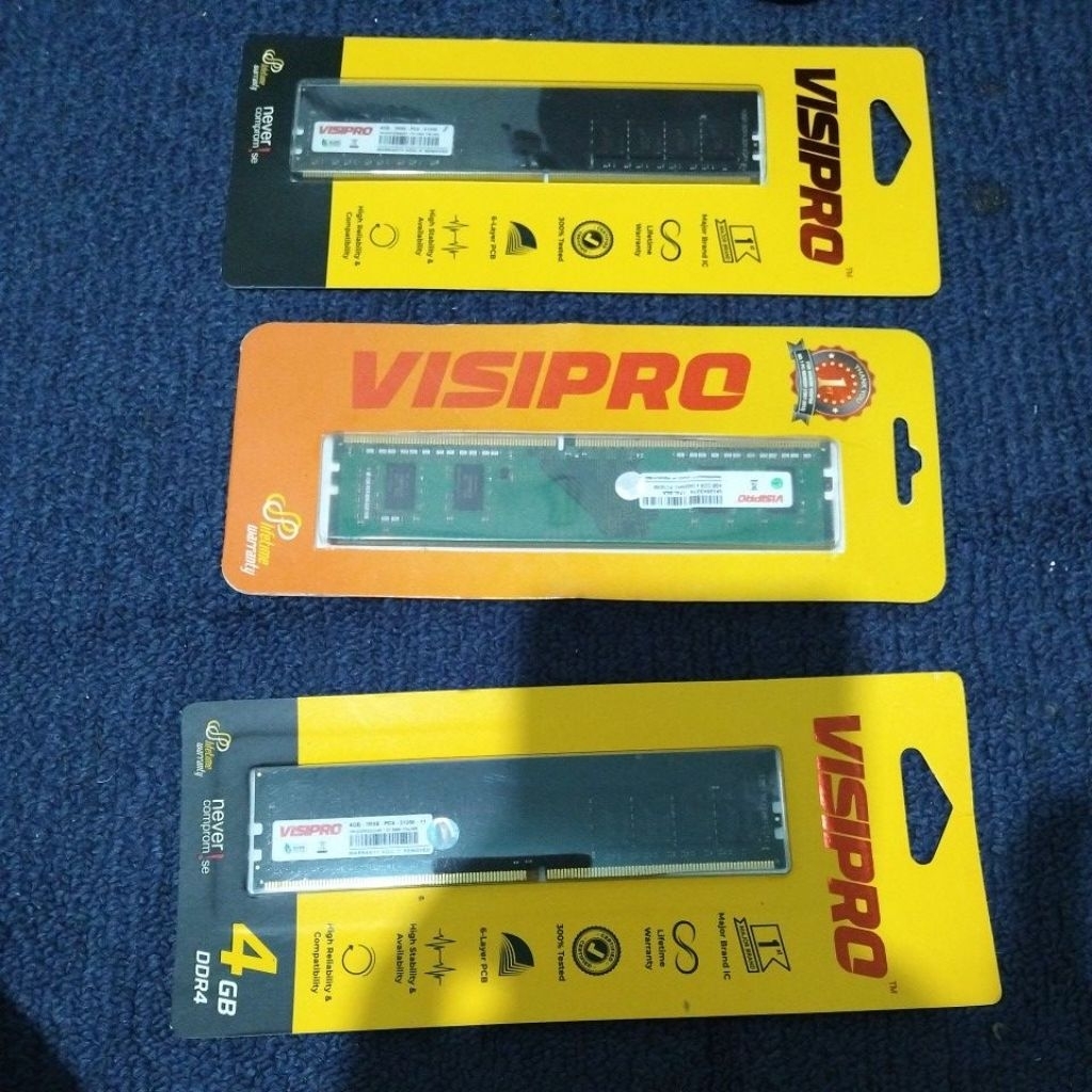 Memori longdim DDR4 4 gb Visipro
