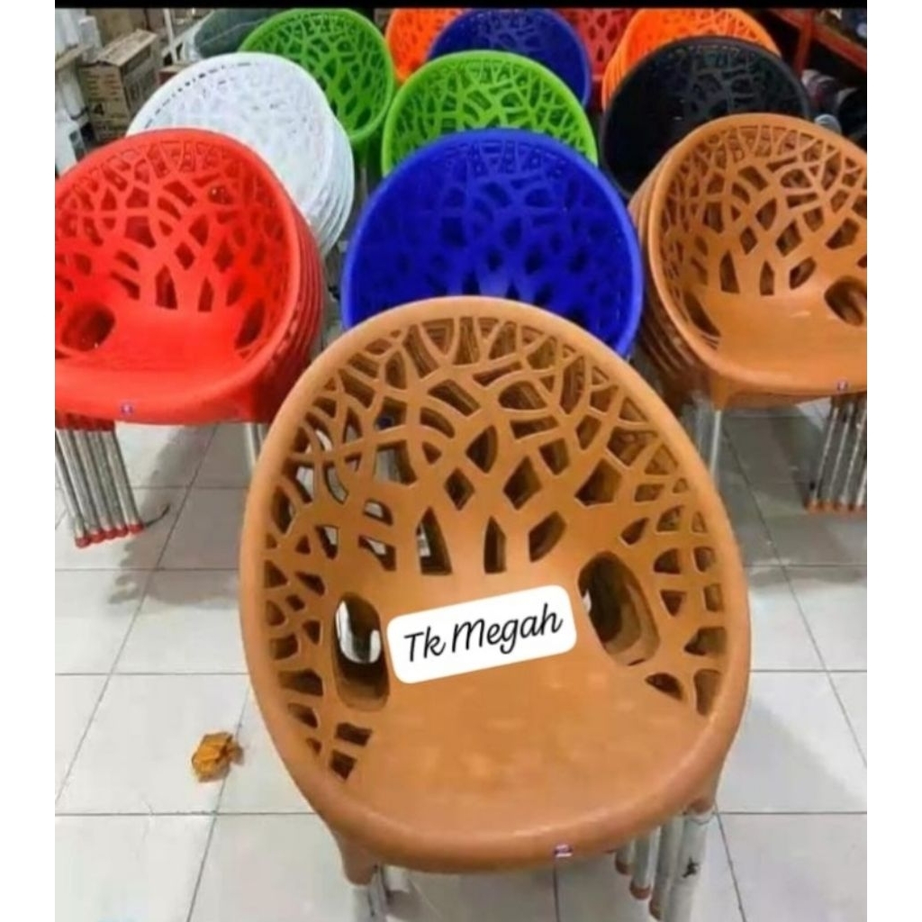 (PROMO)Kursi Cafe,Kursi Teras  Kaki Stainless Twinpan