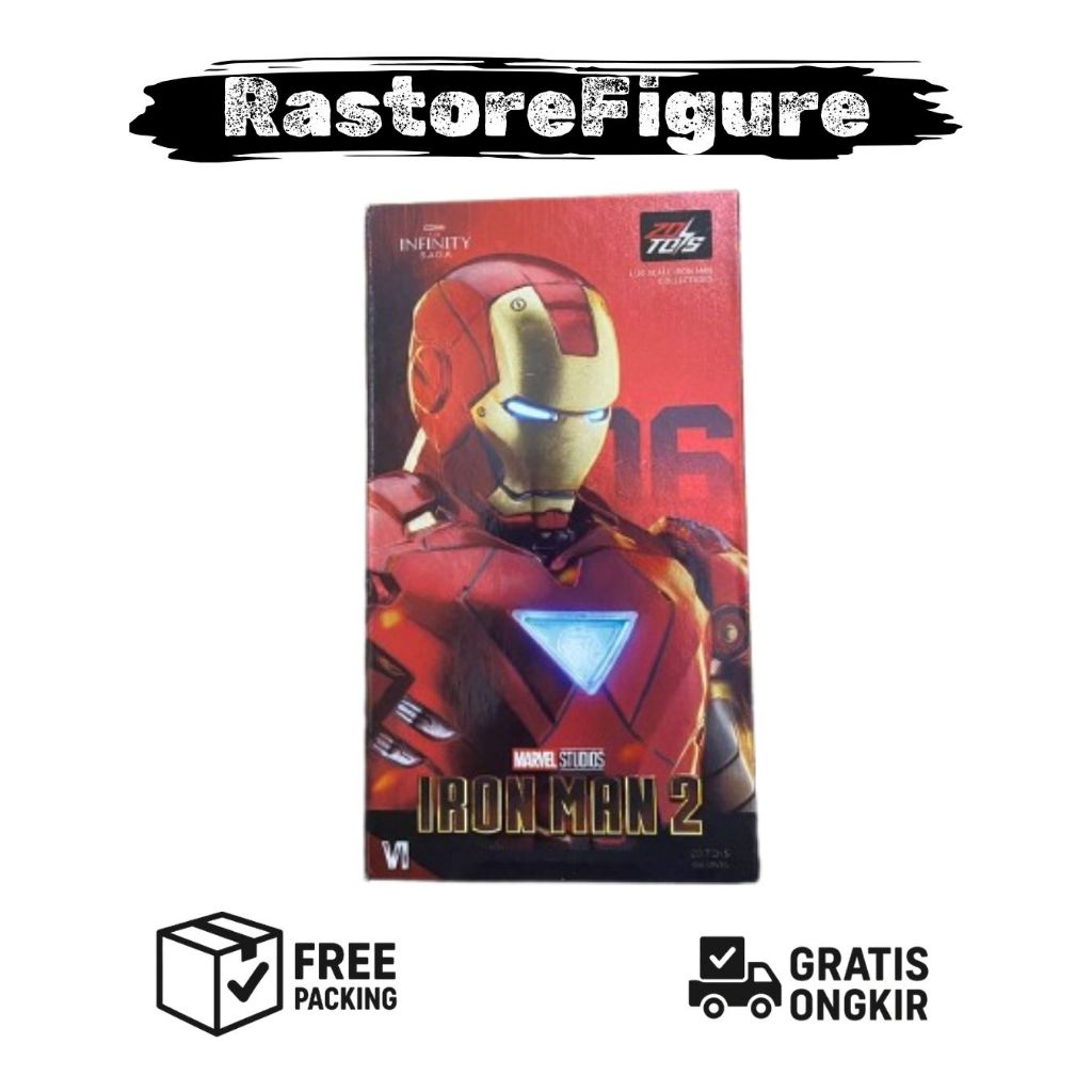 ZD Toys Iron Man Mark VI Iron Man 2