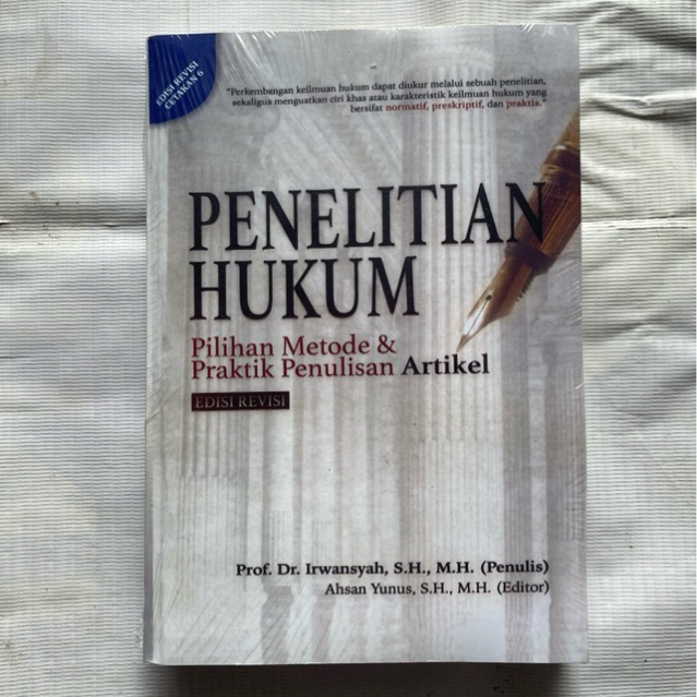 Penelitian Hukum By Prof Dr Irwansyah