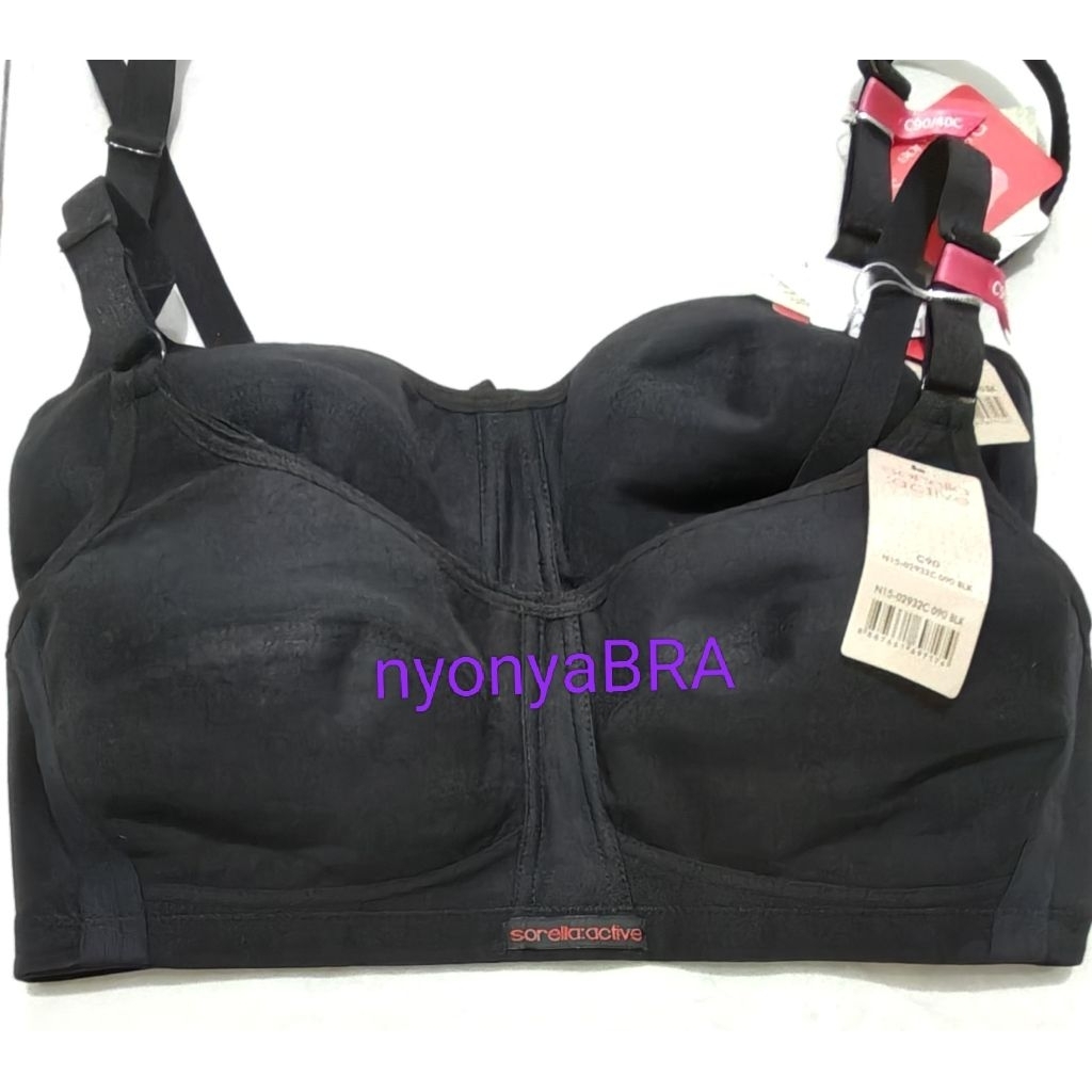Sorella bra tanpa kawat & Busa cup C,  34,36,38,40, N15-2932